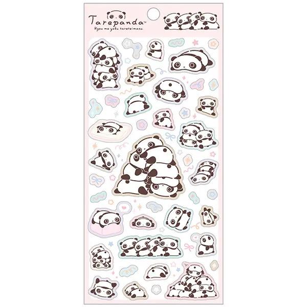 San-X | Everyday Tarepanda Stickers 200x95mm (The Usual Tarepanda)