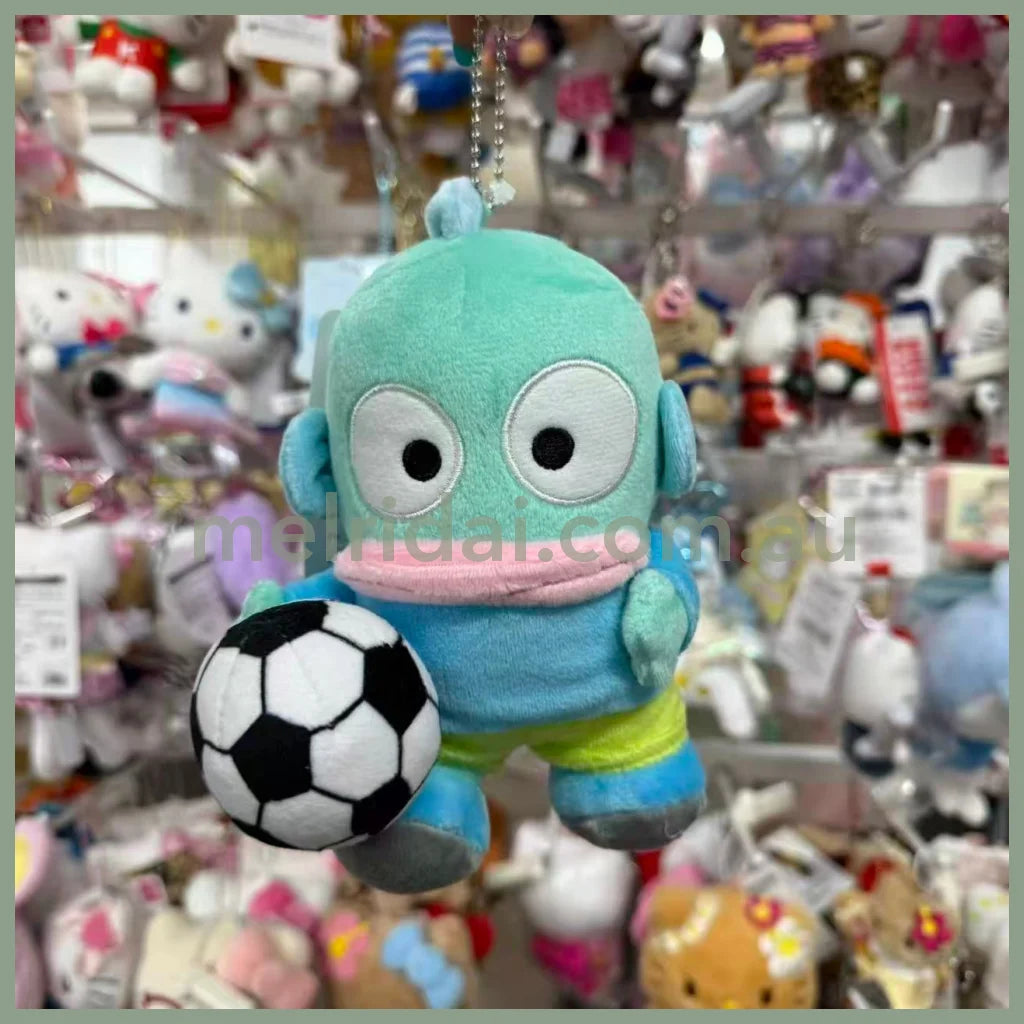 Avail x Sanrio | Hangyodon Mascot Holder Plush Keychain Bag Charm 140mm Approx. (Football)