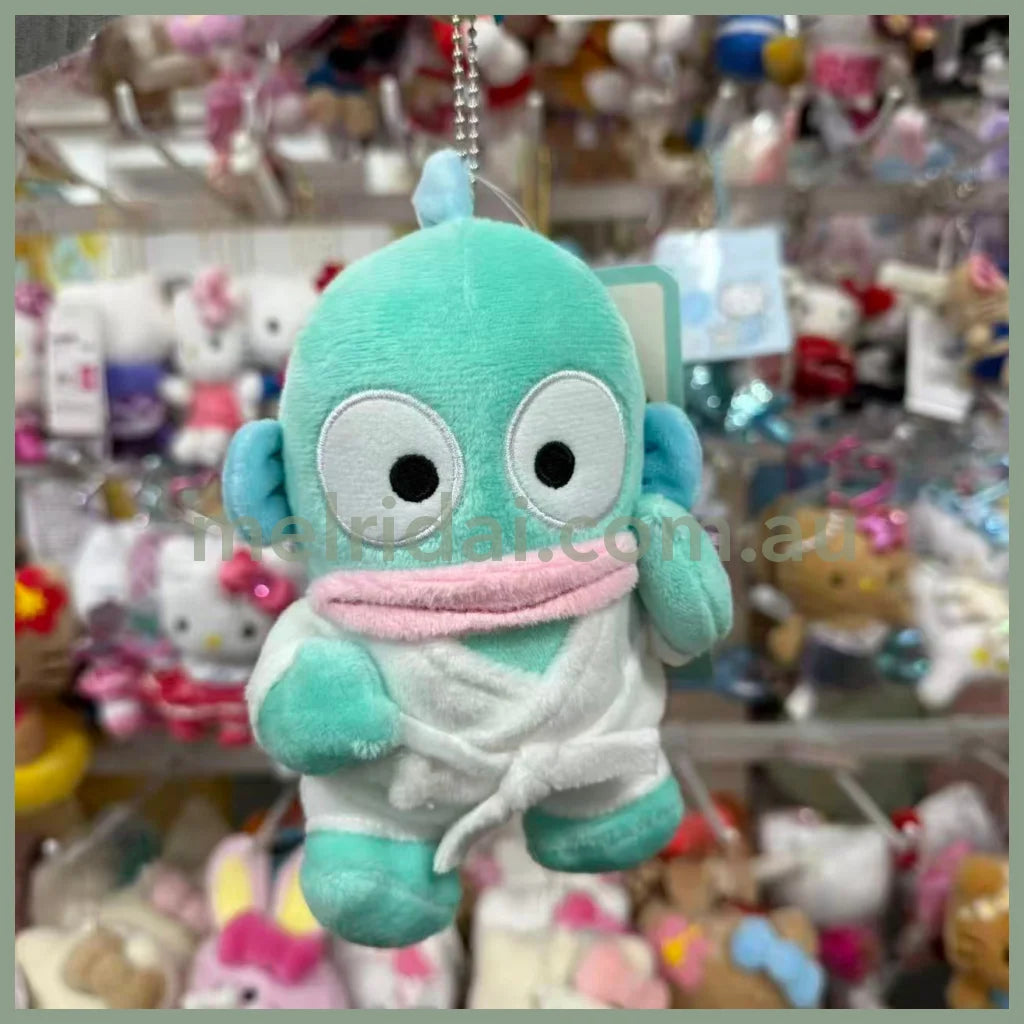Avail x Sanrio | Hangyodon Mascot Holder Plush Keychain Bag Charm 140mm Approx. (Taekwondo)