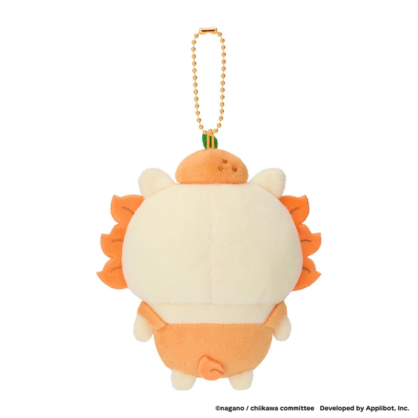 CHIIKAWA | Chiikawa Pocket Fruit Mascot Keychain Bag Charm 125x110x60mm (Shisa)