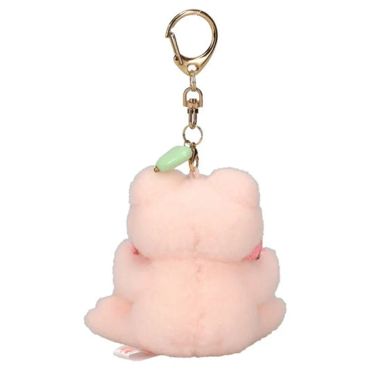Pickles the Frog | Plush Keychain Bag Charm 90×80×60mm (Smile Heart)