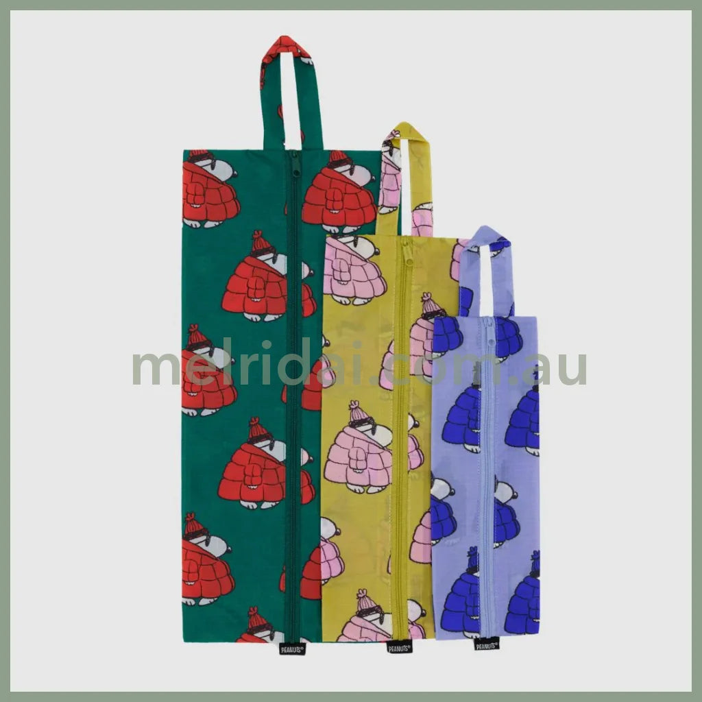 3D Zip Set - Puffer Snoopy