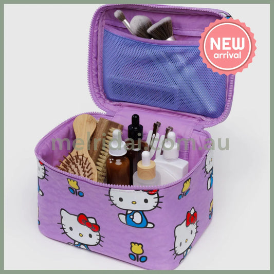 Baggu Large Cosmetic Case (Hello Kitty)