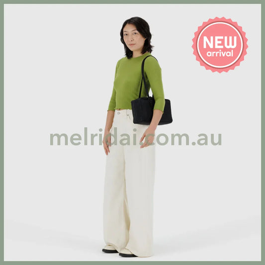 Baggu Nylon Bowler Bag (Black)