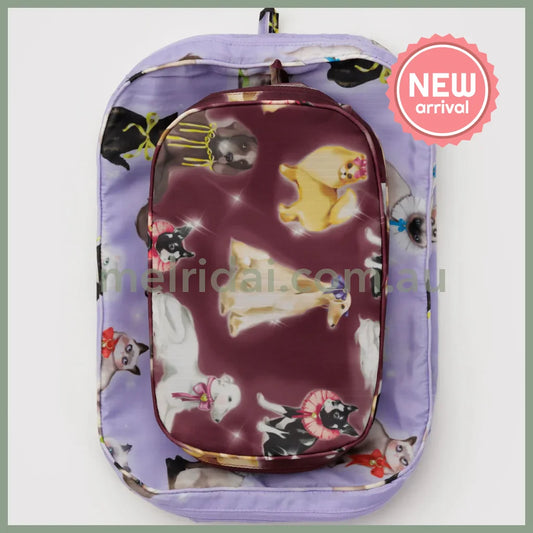 Baggu Packing Cube Set (Fancy Animals)