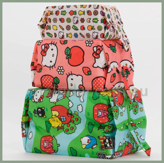 Baggu | Hello Kitty And Friends 3D Zip And Set Of 3