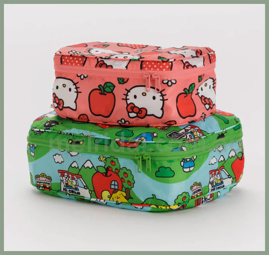 Baggu | Hello Kitty And Friends Packing Cube Set (Apples + Friends)