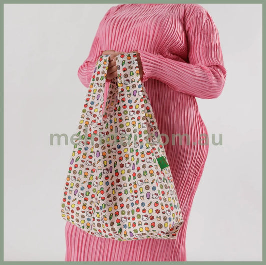 Baggu | Sanrio Hello Kitty Icons Standard Baggu 合作款 三丽鸥凯蒂猫 可折叠环保袋/购物袋