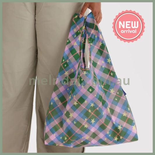 Baggu Standard Baggu (Green Star Plaid)