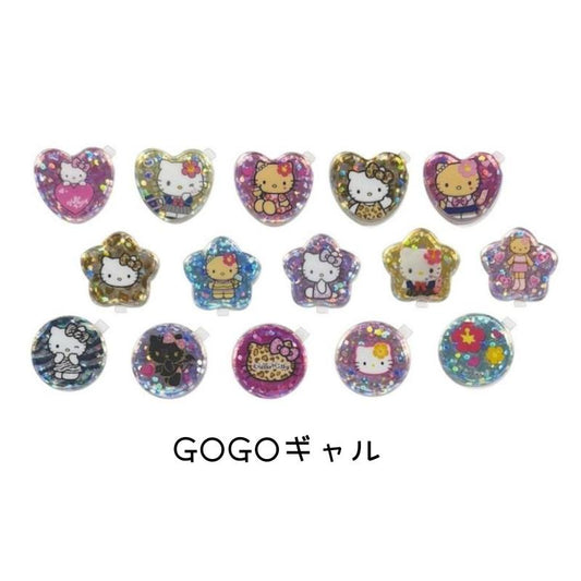SANRIO | Hello Kitty Crystal Sticker 19×19×2mm (GOGO Gal)