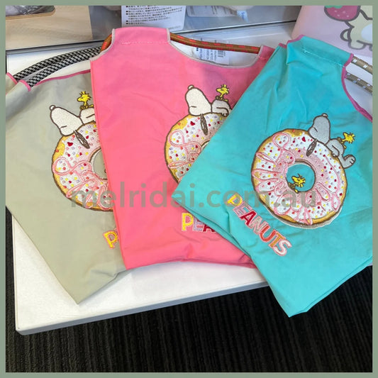 Ball&Chain | Kyoto Blue Label Mini Bag 日本京都限定 史努比合作款 甜甜圈刺绣水桶包 手提/斜挎两用 附肩带 轻便 防水