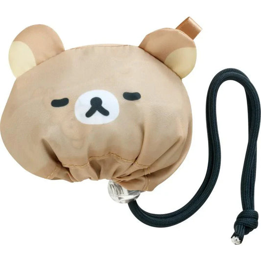 SAN-X | Rilakkuma Ecoron Shirokuma Pink Eco Bag 575 x 370 mm (Rolled up for storage No folding required)