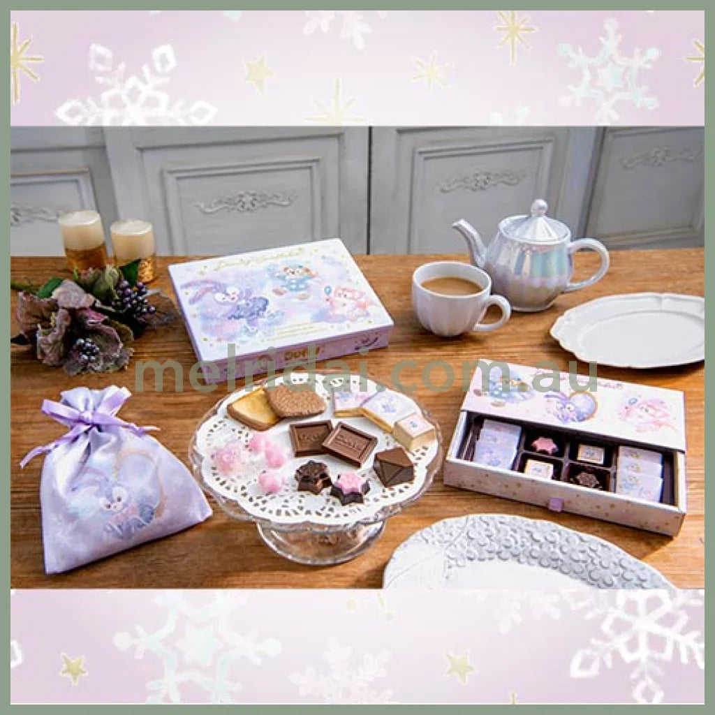 【Best Before 2025.5.9】Disney | Tokyodisneysea Duffy And Friends Pouch & Candy Set (Dancing Snow