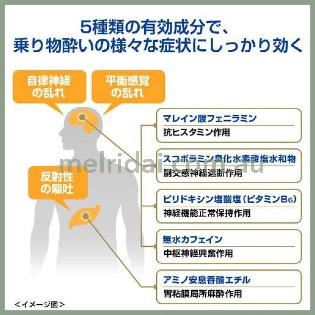 【Best Before 2026.5】Ssp|Travel Motion Sickness Nausea Relief