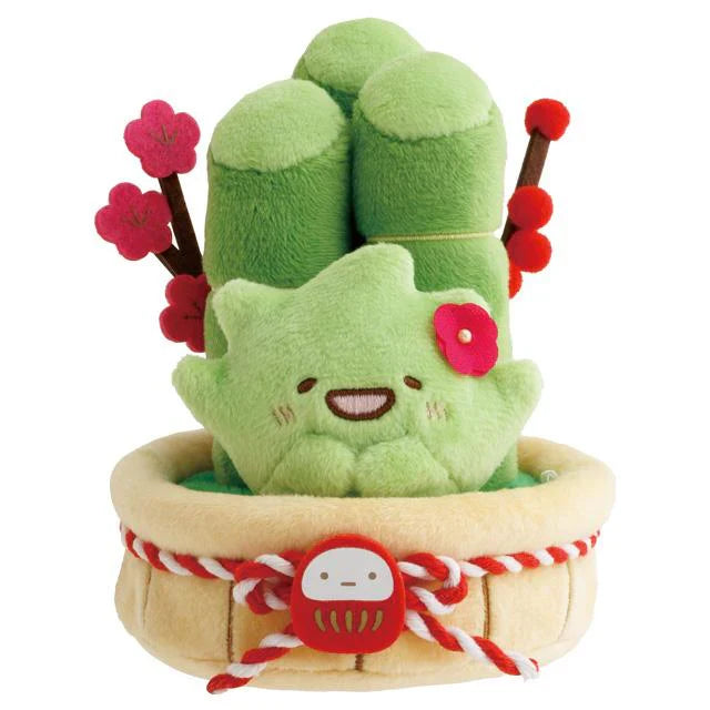 San-X | Sumikko Gurashi Okazari Zassou Kadomatsu H110×W90×D100Mm (New Year Ver.)