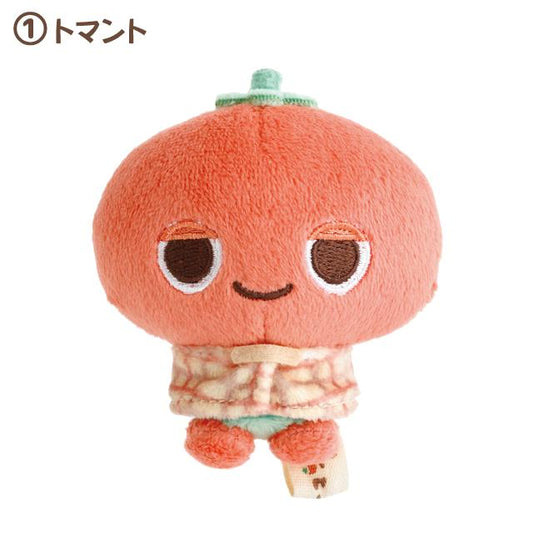 SAN-X | Uso Tantei Tomant Freshly Picked Tenori Plush Mini Plush Doll 70x70x45mm (Red) 1