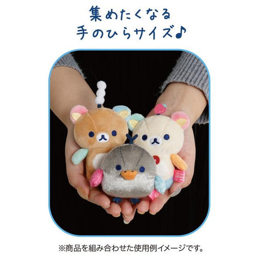 SAN-X | Rilakkuma Tenori Plush SS Mini Plush Toy 80×60×40mm (Rilakkuma Lab)