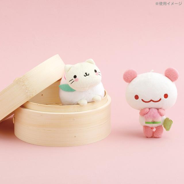 SAN-X | Nyan Nyan Nyanko Mascot Holder Bag Charm Keychain 125×70×50mm (Always Together)