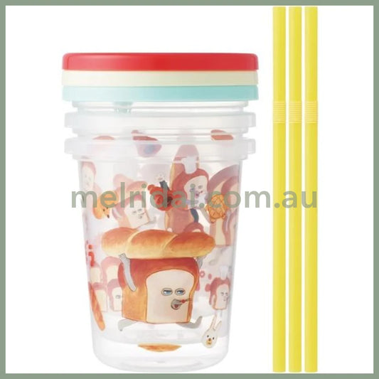 BREAD DOROBO | Cup/Tumbler Skater 320ml Set of 3