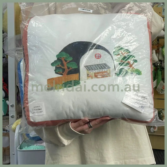 Bread Dorobo | Mochi Cushion H370×W370×D120Mm