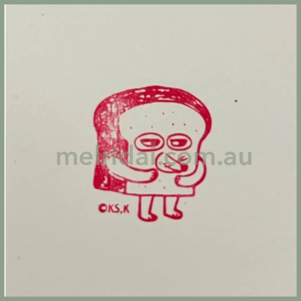 Bread Dorobo | Stamp 面包小偷 木质印章 Stand