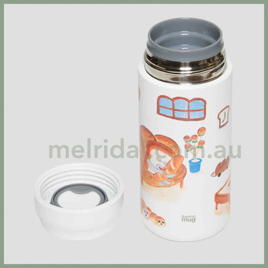 Bread Dorobo X Thermo Mug | Stainless Bottle 360Ml 面包小偷 不锈钢印花保温杯 保温保冷