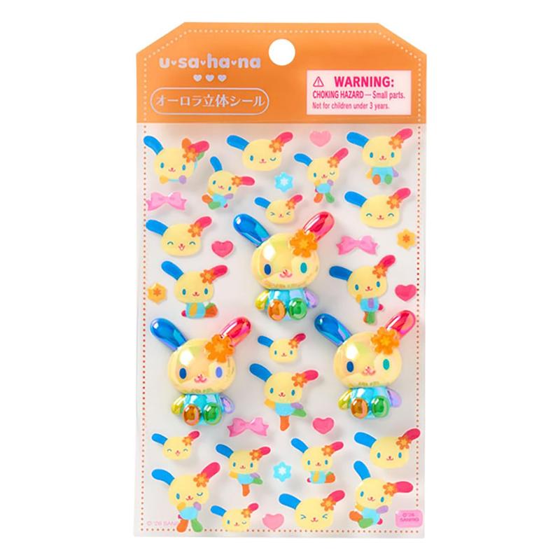 SANRIO | Usahana Aurora 3D Sticker 95×13×160mm