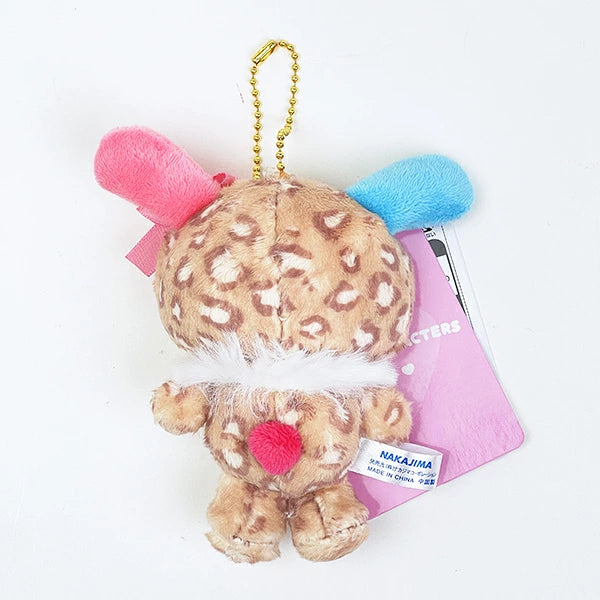 SANRIO | Usahana Mascot Ball Chain Bag Charm keychain 110×105×35mm (Leopard)
