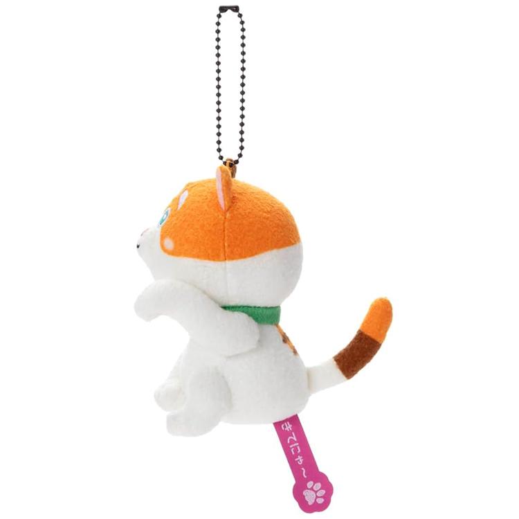 DISNEY | Baymax Meow Ball Chain Mascot Holder Plush Keychain W75×H110×D75mm (Mochi)