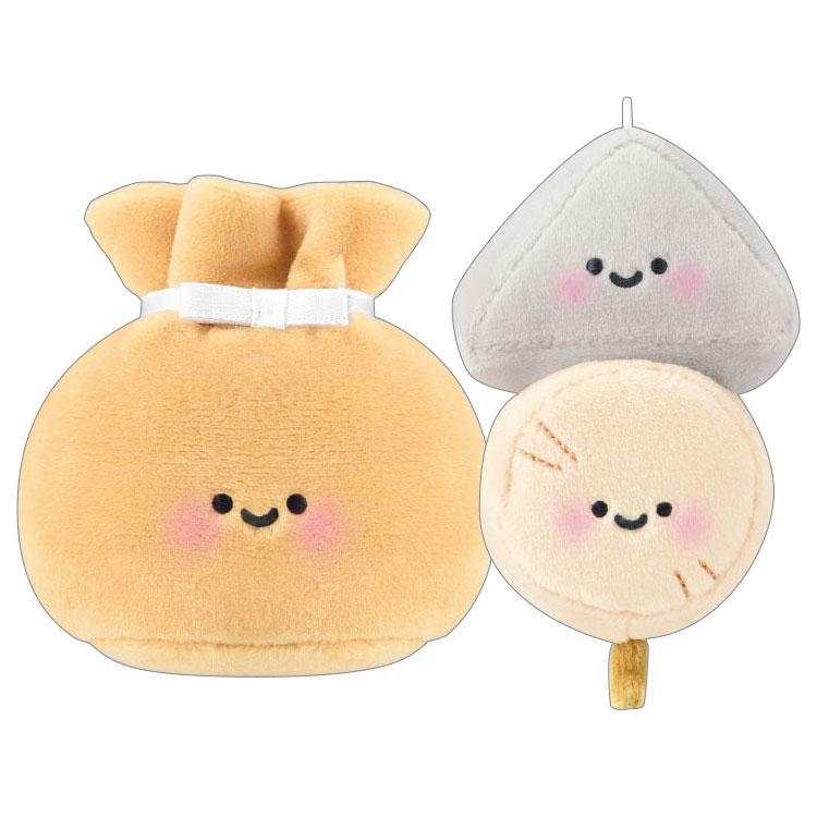 CRUX | Plush Keychain with Magnet set W115×H150×D80mm (Oden)