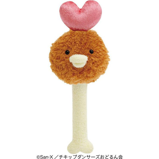 SAN-X | Chickip Dancers Maracas Plush 180 x 65 x 50mm (Karaage Love)