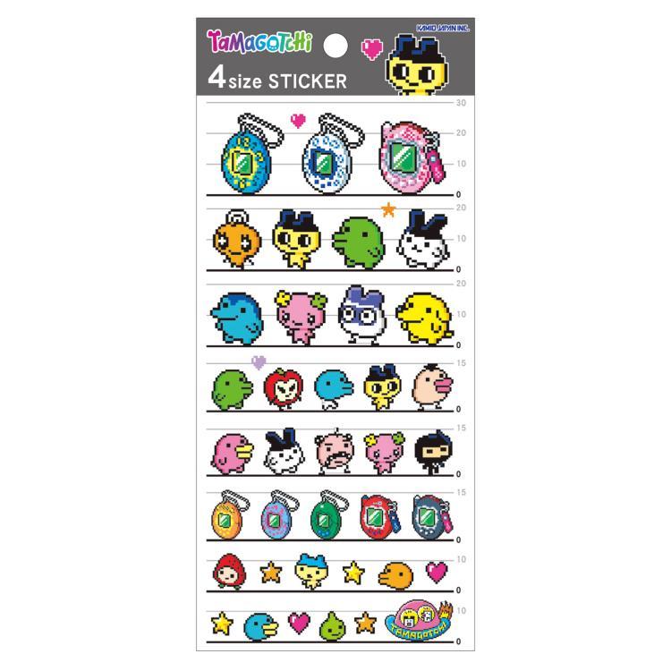 Tamagotchi | 4 Size Sticker 95×205mm (227149)
