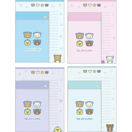 SAN-X | Letter Writing Set 190×142mm (Rilakkuma Gaming)
