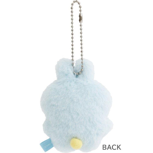 SAN-X | Yorisoi Pokanto Mini Hanging Plush Keychain Bag Cham Mascot Holder with Ballchain 85 x 65 x 35 mm (Pokantotan