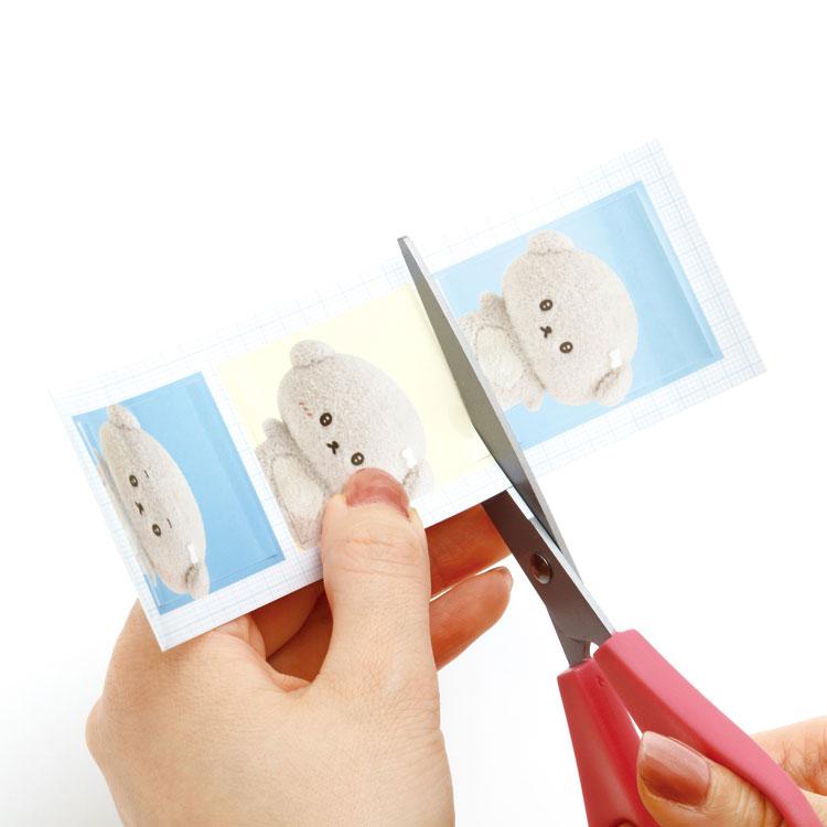 SAN-X | Ishiyowa-chan/Ishiyowachan Erandeko ID Photo Style Sticker Erandeko Friends 200 x 55 mm