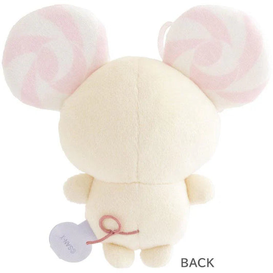 SAN X | Sugarcocomuu Chu Pop Candy Lolli Plush Toy 145×140×55mm (Lolli and Pop’s Candy Day)