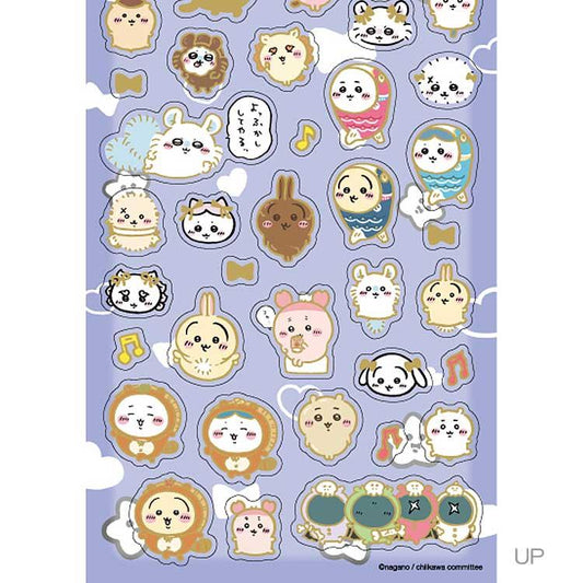 CHIIKAWA | Gold Clear Sticker 175×W90mm (Ribbon)