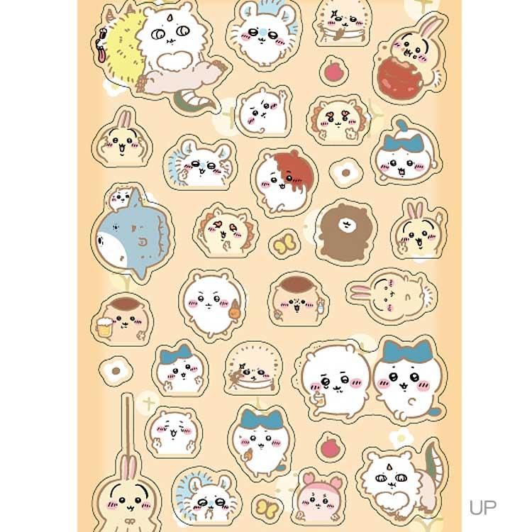 CHIIKAWA | Gold Clear Sticker 175×W90mm (Peace)