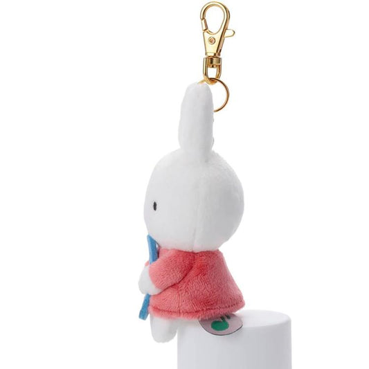 MIFFY | MIFFY & MUSIC Chokkori Plush Keychain Blue Whistle 120x60x50mm