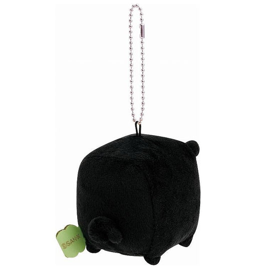 SAN-X | Retro Monochrome Boo Black Keychain Plush Bag Charm Mascot 85×85×60mm (Always Together)