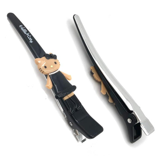 SANRIO | Hello Kitty Style-up Long Legged Duckbill Long Hair Clip 180×60×25mm (Black)
