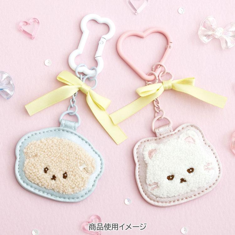 SAN-X | Ishiyowa-chan Mirror Carabiner Charm Keychain 165x85 mm (Love My Favorite Idol)