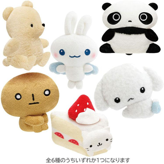 San-X | San-x Town Secret Plush Badge Blind Box 75×65×35mm (San-X Universe Character Series)