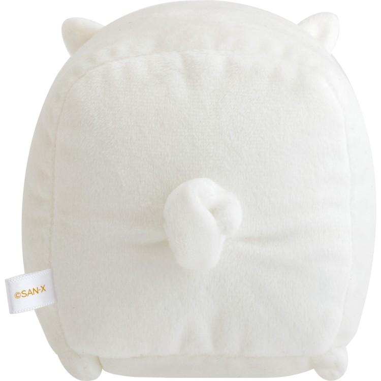 San-X | Monokuro Boo White Plush Toy Plush Doll 80x130x160mm (San-X Universe Character Series))
