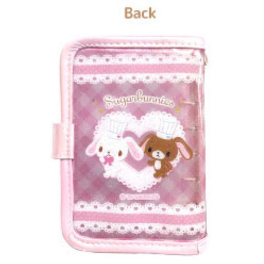 SPINNS x SANRIO | Sugarbunnies 6 Hole Sticker Binder 160×120×20mm (Patissers Pink)