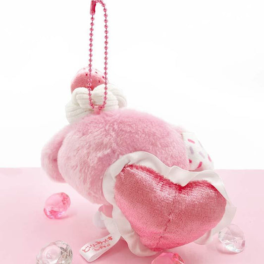 DOLLY MIX PETIT x SANRIO | My Melody Mascot Holder Bag Charm Keychain 155x75x150mm (Sleeping Soundly)
