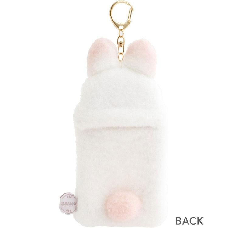 SAN-X | Sugarcocomuu Soft Plush Photo Keychain 170×80×15mm (Sugarcocomuu's Holiday Lying Down Sleeping)