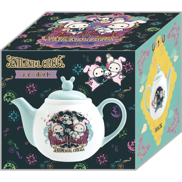 San-X | Sentimental Circus Teapot 130×180×110mm (Tonight at the Shirokurokogumaza Tea Salon)
