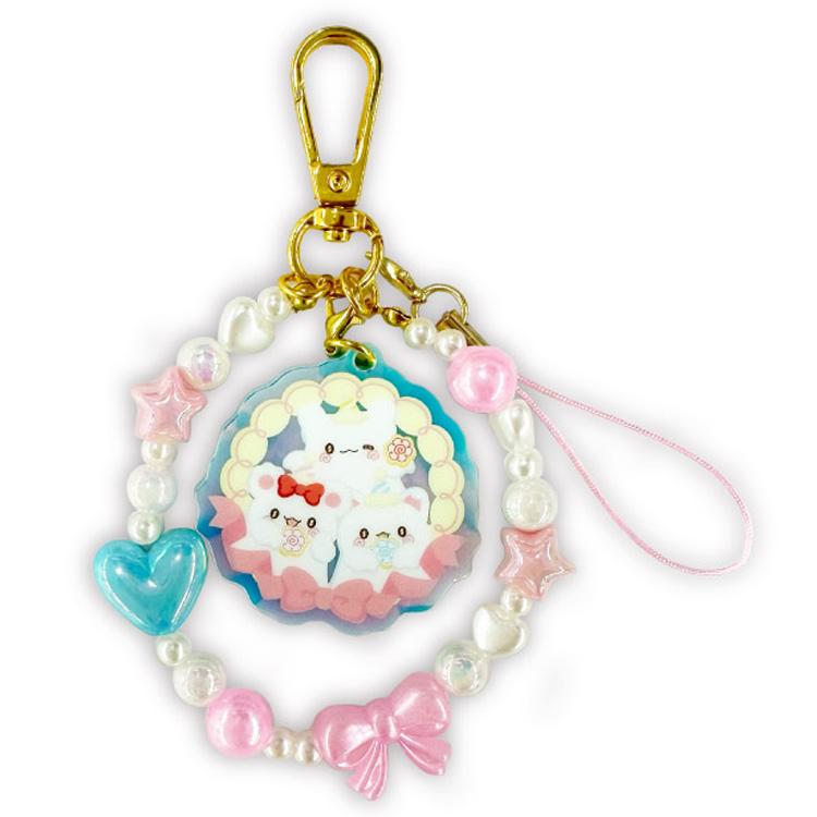 SANRIO | Hanamaruobake Phone Strap 95x55x15mm (Ribbon)