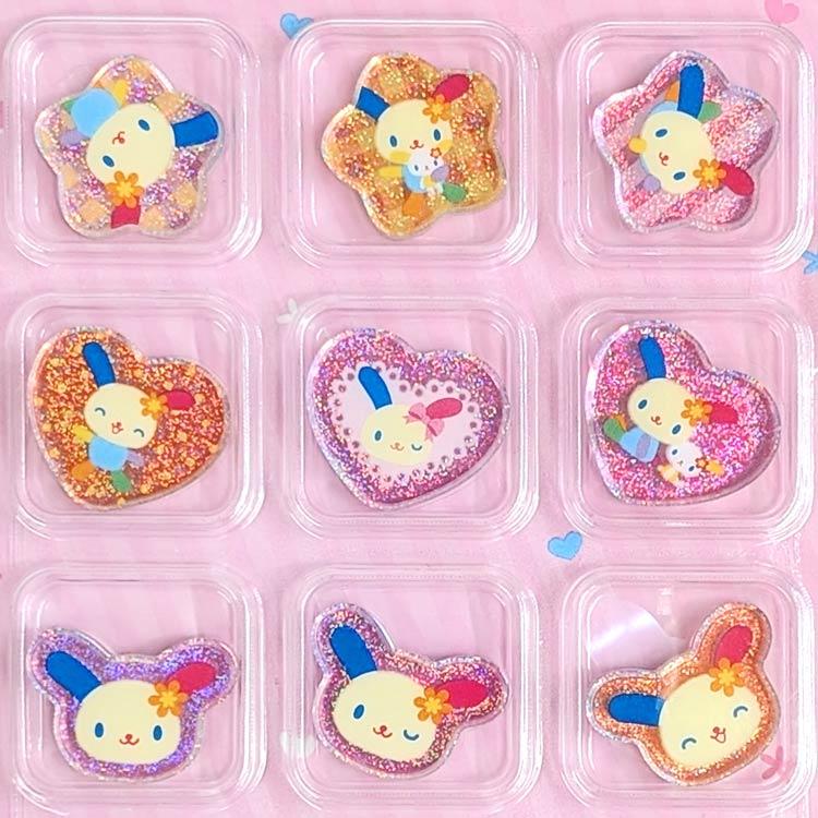 SANRIO | Usahana Crystal Stickers 171x98x5mm